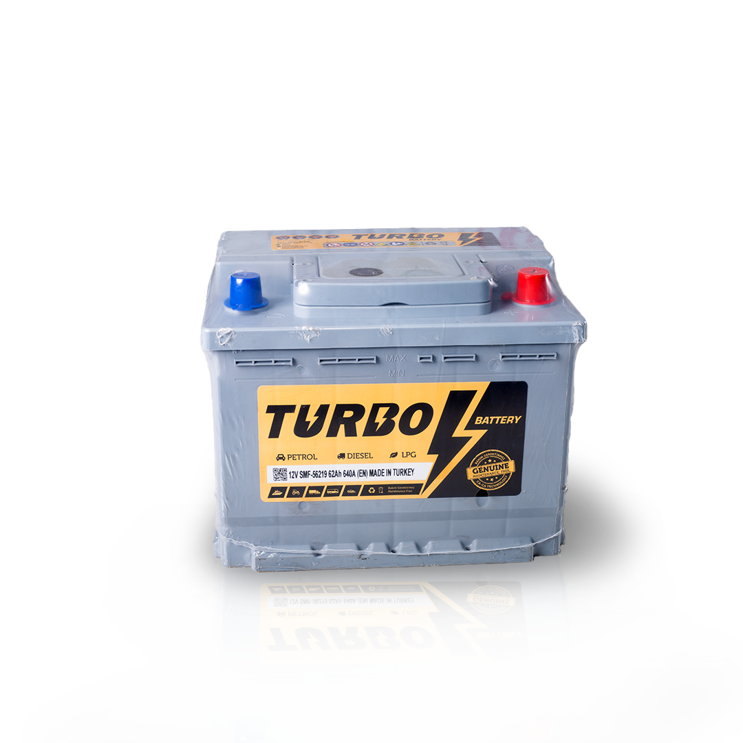 12V Automotive Batteries 62AH  TURBO 62AH